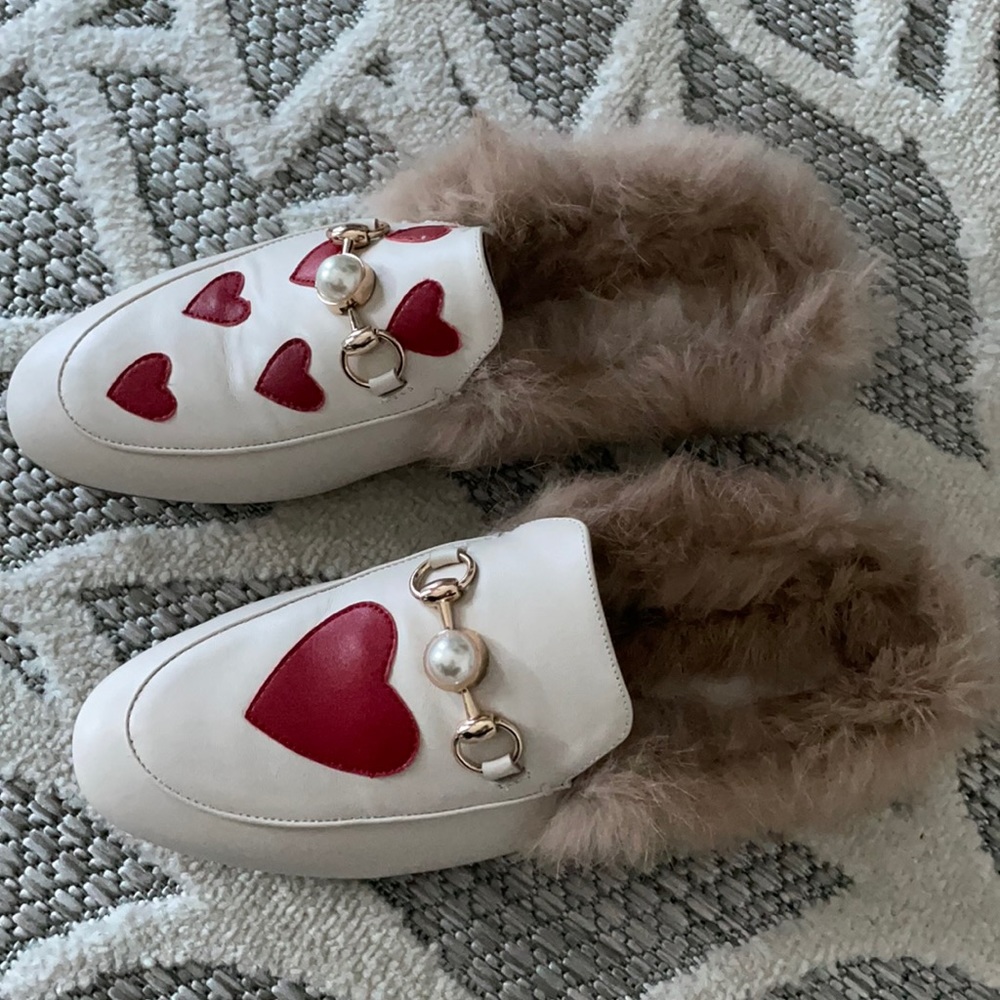 Brand new leather shoes